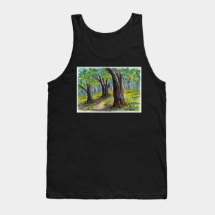 Gums in NSW - Watercolour Tank Top